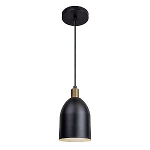 Pendente Mila Red Alu Pt 60W 1Xe27 81110008 Blumenau