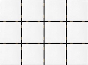 Pastilha 10X10 A Branco Mesh Bri La CX 1,92 Eliane