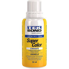 CORANTE LIQUIDO AMARELO 50ML 1700004094 TEKBOND