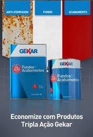 PRIMER ACABAMENTO 3,6 L BRANCO 3033 GEKAR