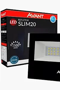 REFLETOR LED SLIM 20W 6500K BIV 259201375 AVANT