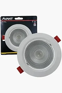 SPOT LED AUTHENTIC EMB REDONDO 7W 3000K BIV 863080571 AVANT
