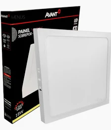 Painel LED Sob Quad 18W 4000K 22CM Biv 768100875 Avant