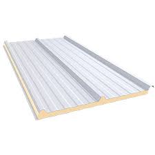 TELHA GALVALUME TR 0.43MM 6M 2 FACE 50MM (2X TELHA + ISOPOR)