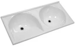 TANQUE DUPLO FIBRA SINTETICA 120X60 GRAFITE DURALEVI