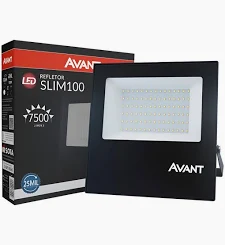 REFLETOR LED SLIM 100W 6500K BIV 259601373 AVANT