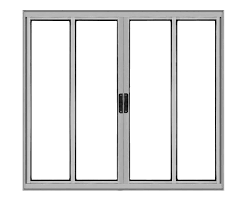 JANELA 4F 100X100 POP NATURAL ESQUADRISOL