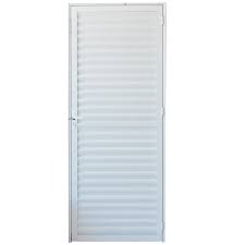 PORTA VENEZIANA DIR 210X80 BRANCA ESQUADRIFACIL