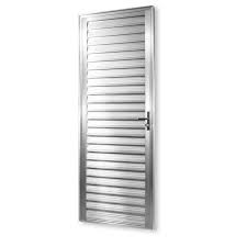 PORTA VENEZIANA ESQ 210X80 NATURAL ESQUADRIFACIL