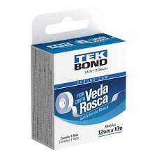 FITA VEDA ROSCA 12MMX10M 78072714815 TEKBOND