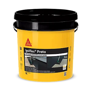 Impermeabilizante Asfáltico Igolflex Preto 18kg Sika 428201