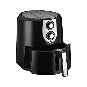 Fritadeira Elétrica Air Fryer Supremma Preta 6,2L 1800W 127V 9577 Agratto