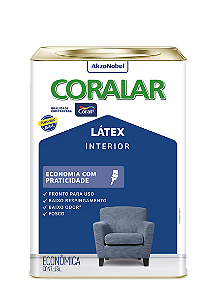 Tinta Coralar Latex Fosco Branco 18L 5202026 Coral