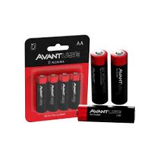 Pilha Alcalina Aa 4UN 408010016 Avant