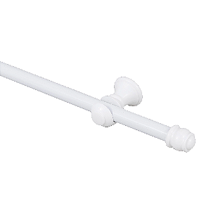 Varao Cortina 2,5M Branco 6304 Alurem