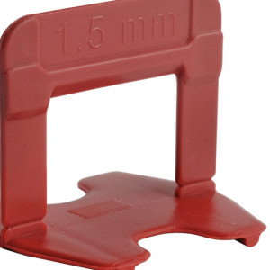 Espaçador Nivela Piso Eco 1,5MM Vermelho C/ 500PCS 62407 Co