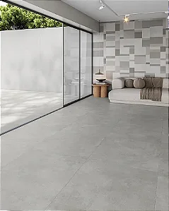 Revestimento 45X90 A Retificado Garden Cinza Acetinado LA CX2,40 Incesa