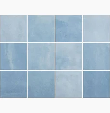 Pastilha 10X10 A Noronha Agua Mesh Brilhante Lata CX 1,92 Eliane Revestimento