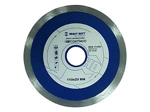 Disco Diamantado Continuo 110x20mm 122838 Heavy Duty