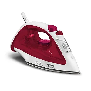 Ferro a Vapor Arno Essentialgis 1200W Branco/Rosa