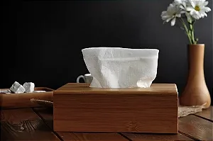 Caixa Porta Lenço - Bambu -