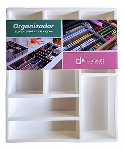 Organizador de Talheres Extensível p/gaveta