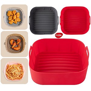 Forma Air Fryer silicone quadrada - 15,5 cm -