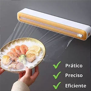 Suporte Plástico Filme com cortador