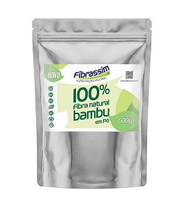 FIBRA DE BAMBU - 500 gramas