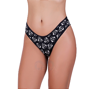 Kits De Calcinhas Fio Duplo Estampada Variadas