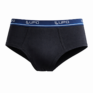 Cueca Slip De Algodão Com Elastano Lupo 524-002
