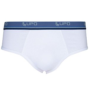 Cueca Slip Lupo De Algodão Com Elastano 00524