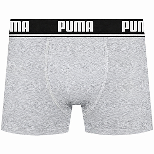 Cueca Boxer De Algodão Com Elastano Puma 14001