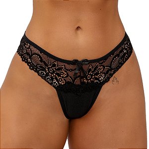 Kit com 2 Calcinhas Rendada Fio Aline Cores Variadas 006