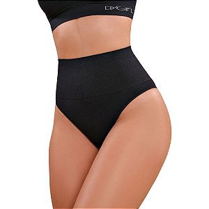 Calcinha Biquini Modeladora Sem Costura Redutora Cós Alto Dy Girl