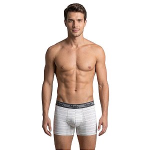 TESTE Kit c/ 2 Cuecas Boxer Algodão Básico Ref.: 110.09 Mash