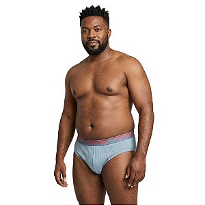 TESTE Kit c/3 Cuecas Slip Masculina Plus Size Algodão Ref.:23 Active Man