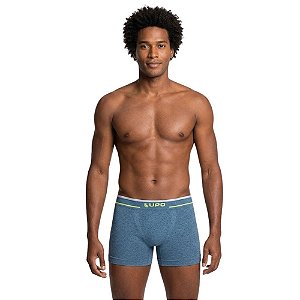 TESTE Cueca Boxer Microfibra Sem Costura Fio Texturizado a Ar 733-004 Lupo