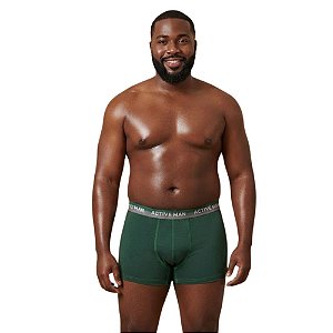 TESTE Cueca Boxer Plus Size Algodão Cotton Ref.19 Sortido Active Man