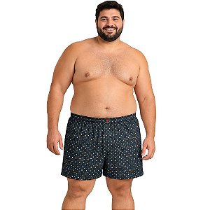 Cueca Samba Canção Plus Size Liganete Estampa Sortida Ref.19 Somellos