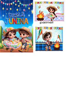 kit decoração festa junina