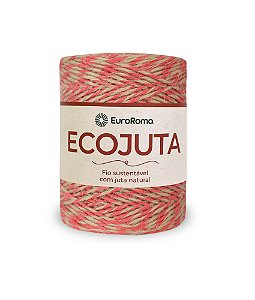 Fio Ecojuta EuroRoma - Cor Melancia | Descubra a Sofisticação Sustentável