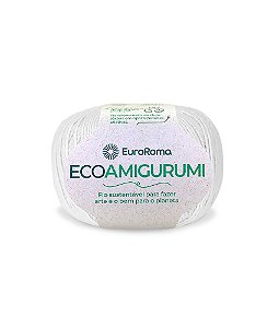 Fio Ecoamigurumi da EuroRoma - Cor Branco