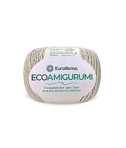 Fio Ecoamigurumi da EuroRoma - Cor Caqui