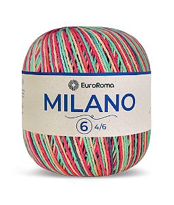 Novelo Milano EuroRoma  - Algodão Doce - Fio Sustentável de Algodão Reciclado | 400g