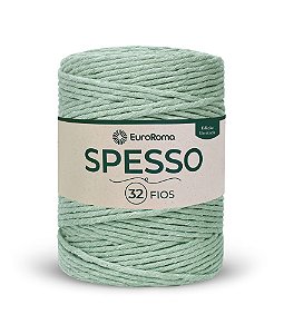 Barbante Spesso 32 Fios - EuroRoma - 1kg - Cor Alecrim