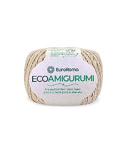 Fio Ecoamigurumi da EuroRoma - Cor Nude | Seu Amigo Sustentável de Crochê