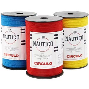 Fio Náutico Círculo 5mm - 500g | 208m | 100% Polipropileno
