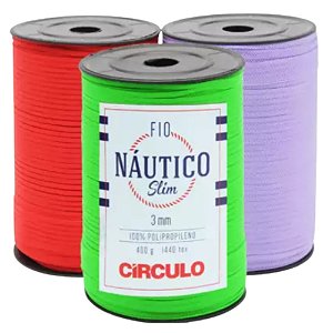 Fio Náutico Slim Círculo 3mm - 400g | 278m | 100% Polipropileno