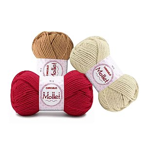 Fio Mollet Círculo 40g – 100% Acrílico